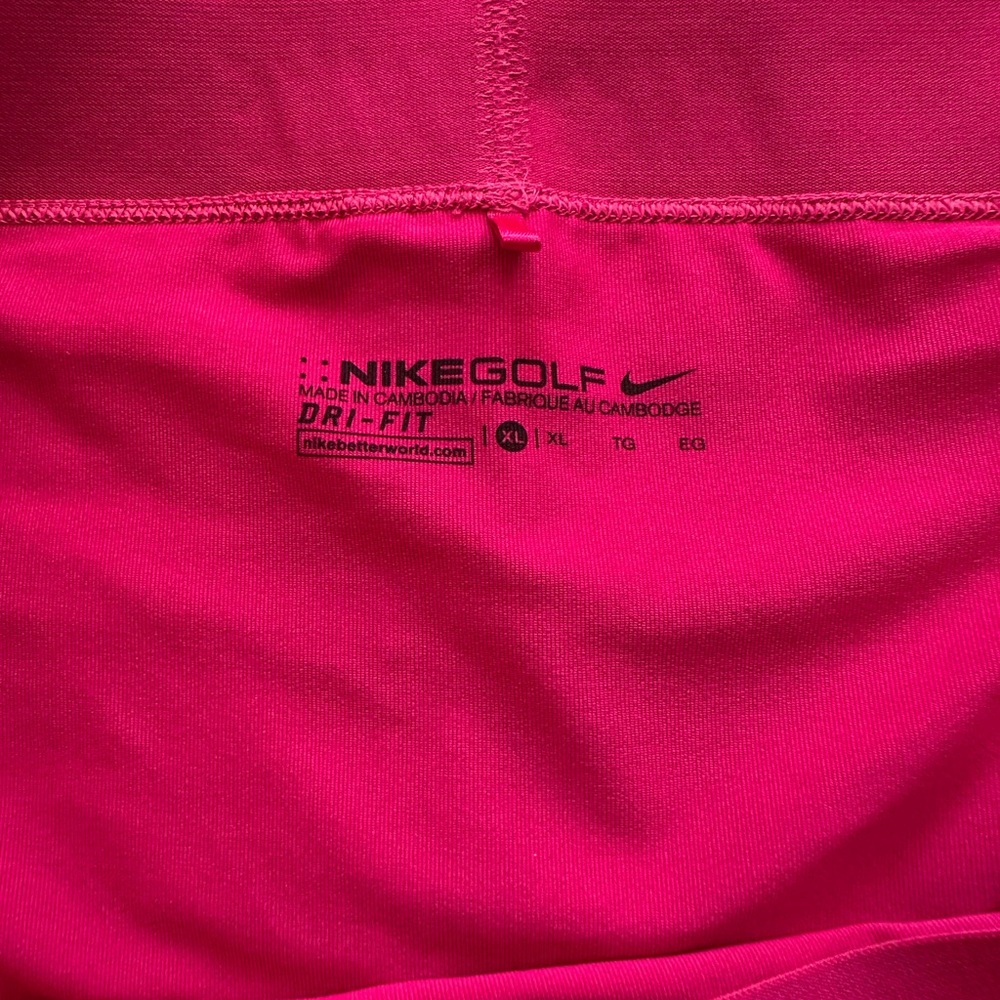 Nike Golf Pink Dri-Fit Skirt - Picture 3 of 4